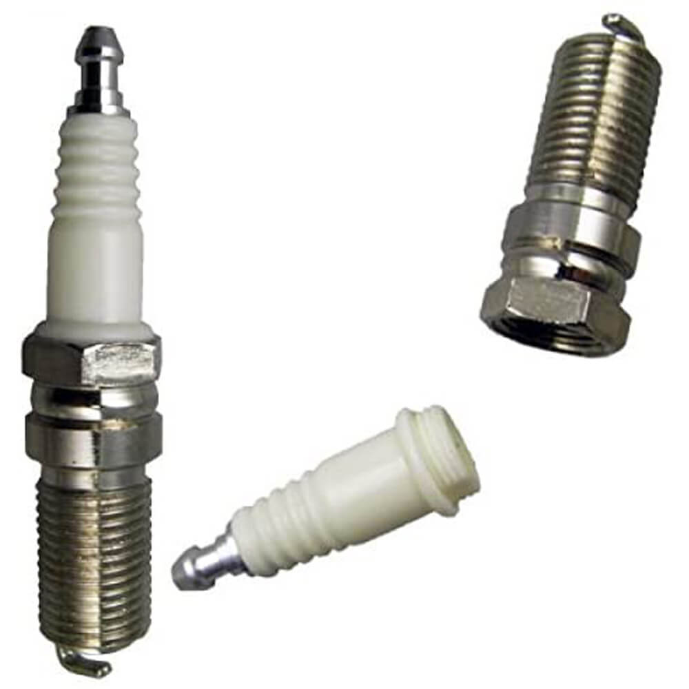 Spark plug diversion safe for hiding cash in a car or toolbox