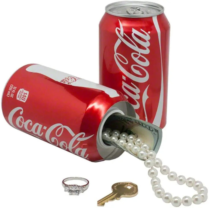 Coca-Cola can diversion safe with hidden stash compartment