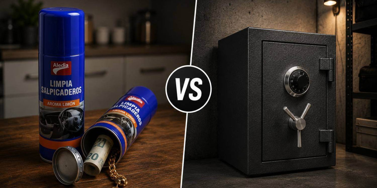 Diversion safe compared with a traditional home safe