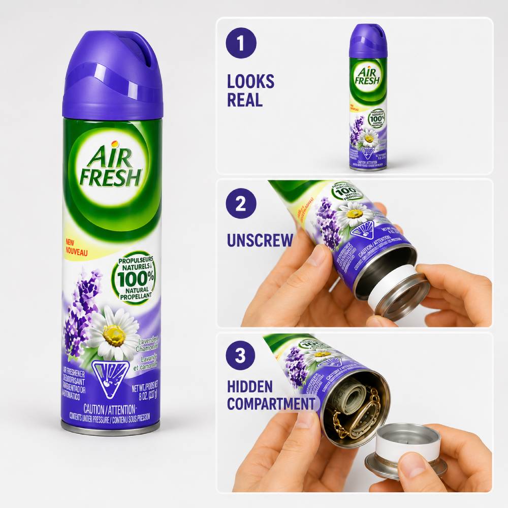 air freshener hidden stash container product detail