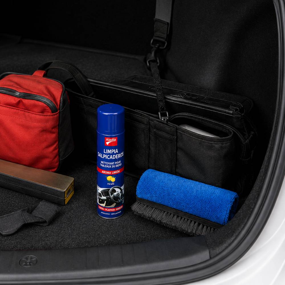 dashboard cleaner diversion safe open showing concealed storage