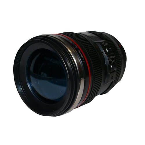 Camera lens diversion safe for hiding cash and jewelry