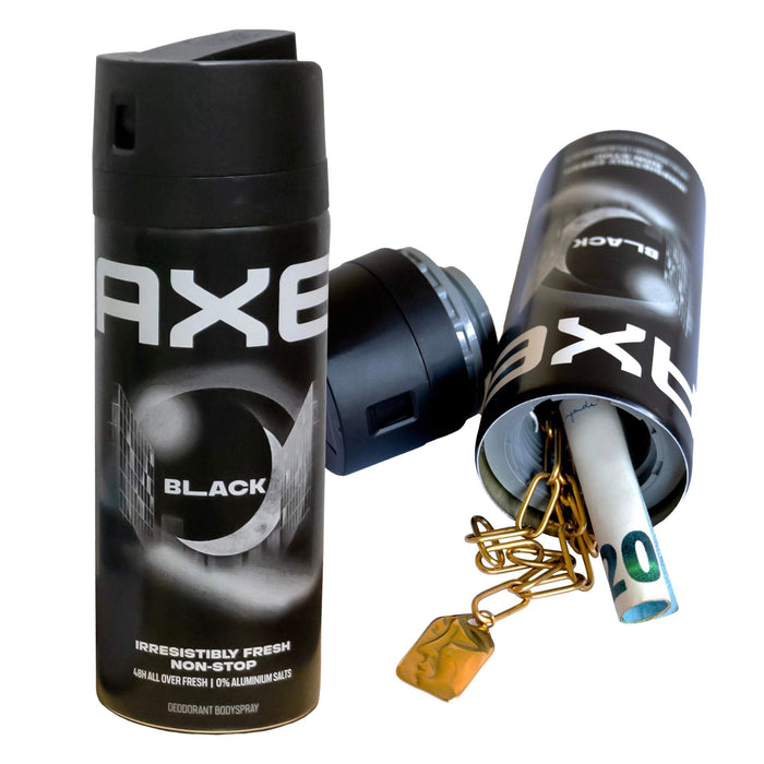 Deodorant diversion safe with hidden stash compartment