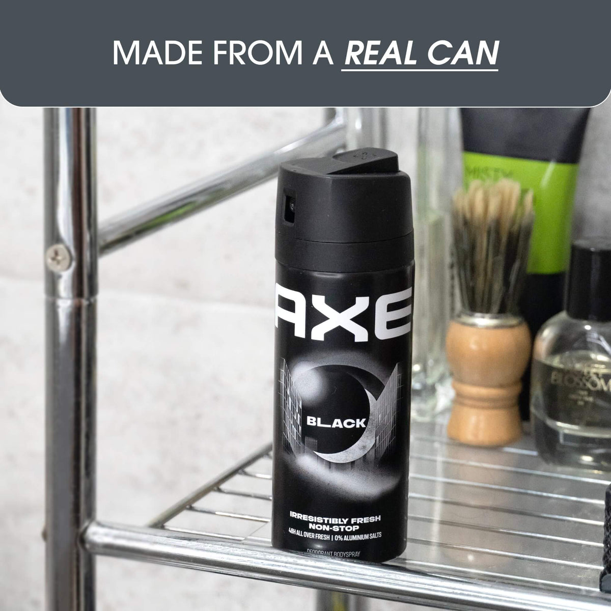 Deodorant stash box concealed storage interior
