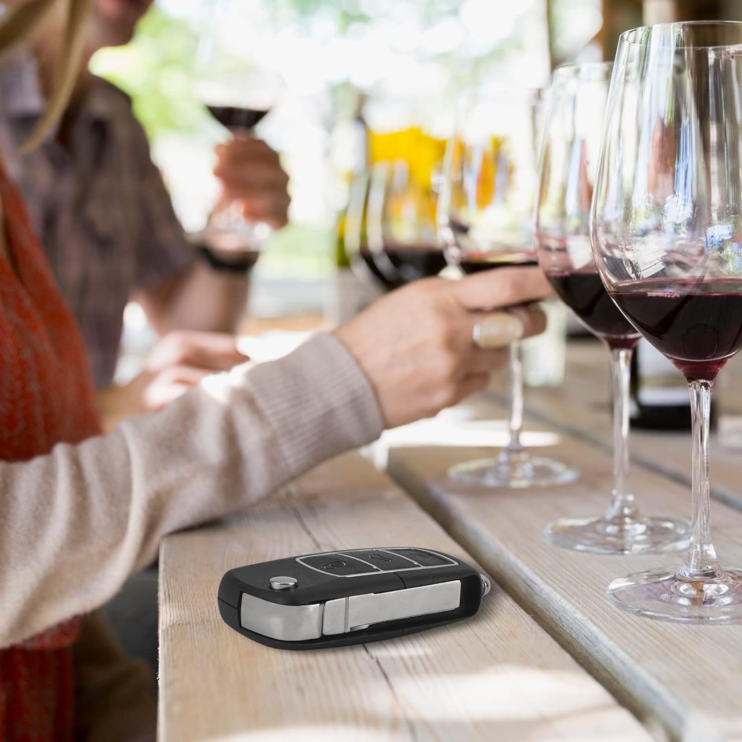 Car key diversion safe for discreetly carrying valuables