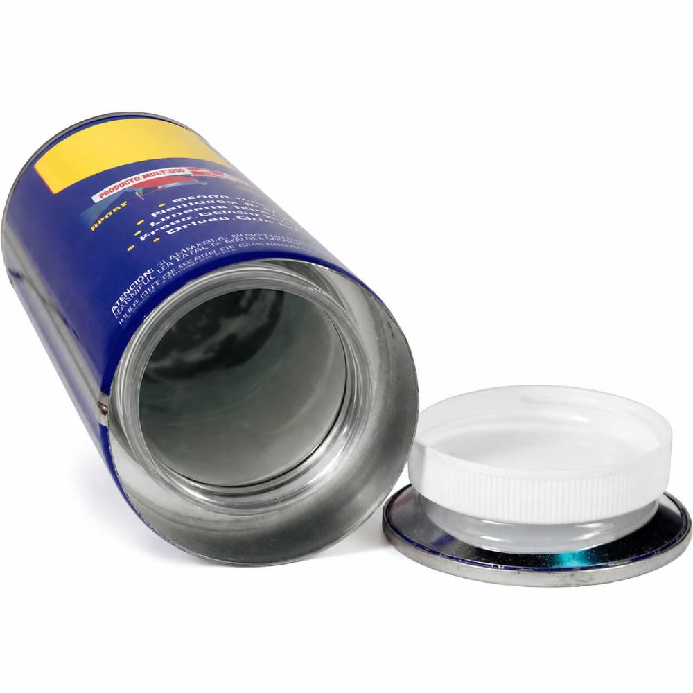 multipurpose oil can concealed storage compartment detail