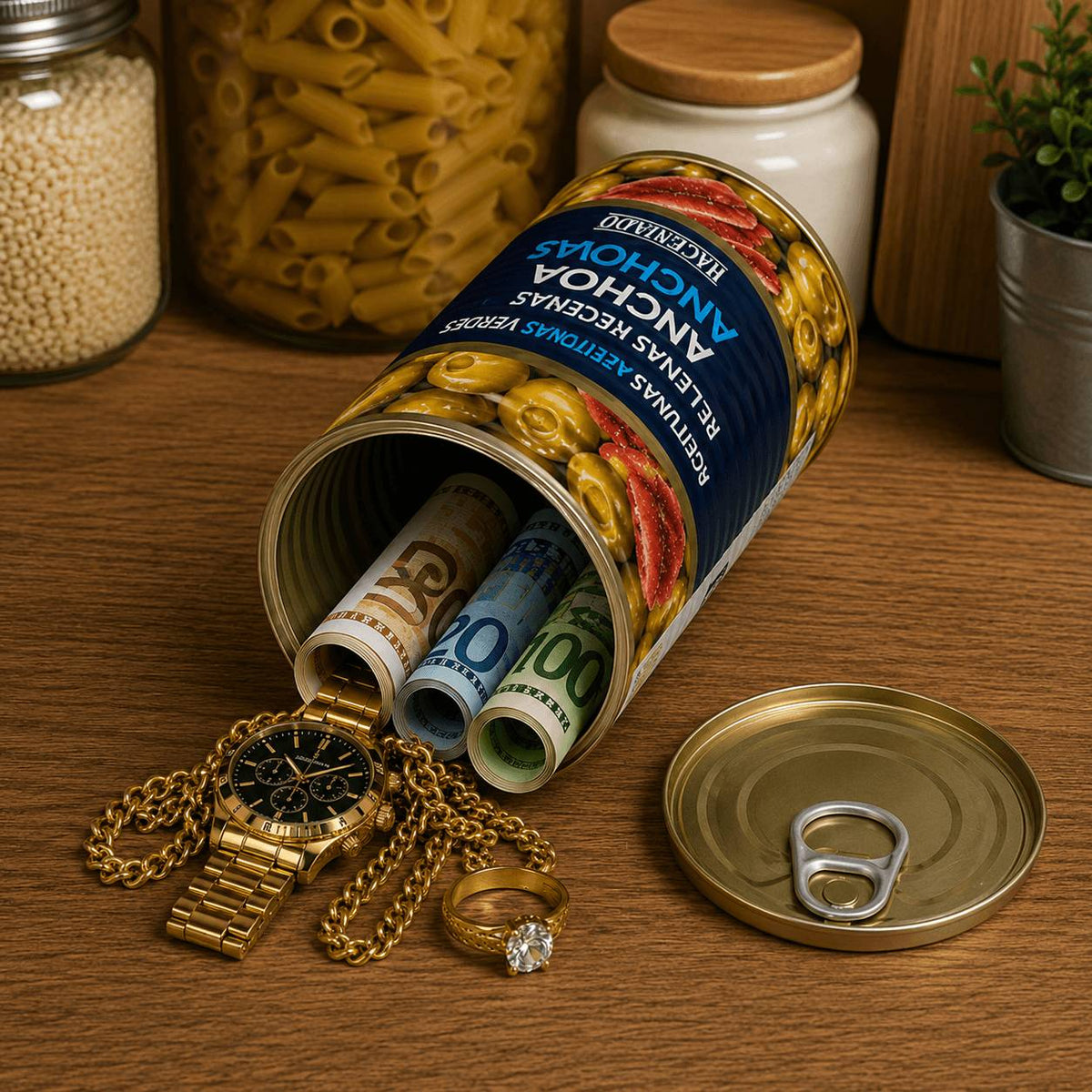 olive jar diversion safe size and shape detail