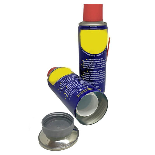 Multipurpose oil can diversion safe with hidden stash compartment