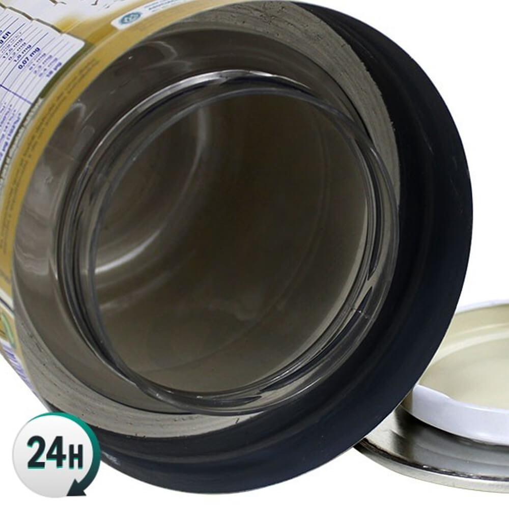 Porridge jar diversion safe for hiding valuables in the kitchen