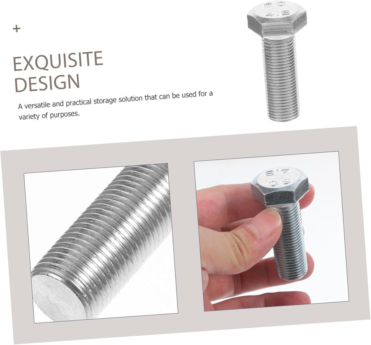 Screw diversion safe for hiding small valuables in a toolbox