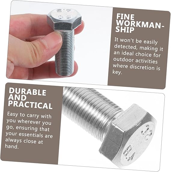 Screw stash container open showing hidden compartment