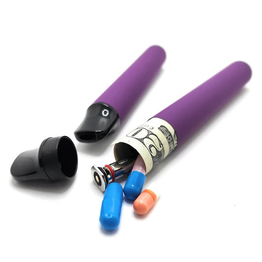 Vape diversion safe with hidden stash compartment