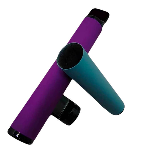 Vape stash container open showing hidden compartment