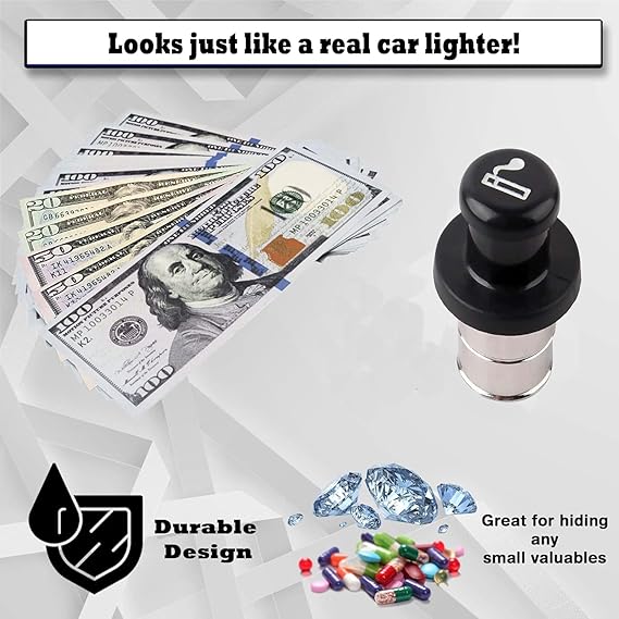 car lighter realistic diversion safe exterior