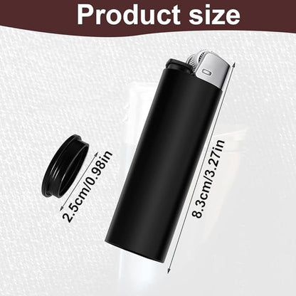 Classic lighter stash container open showing hidden compartment