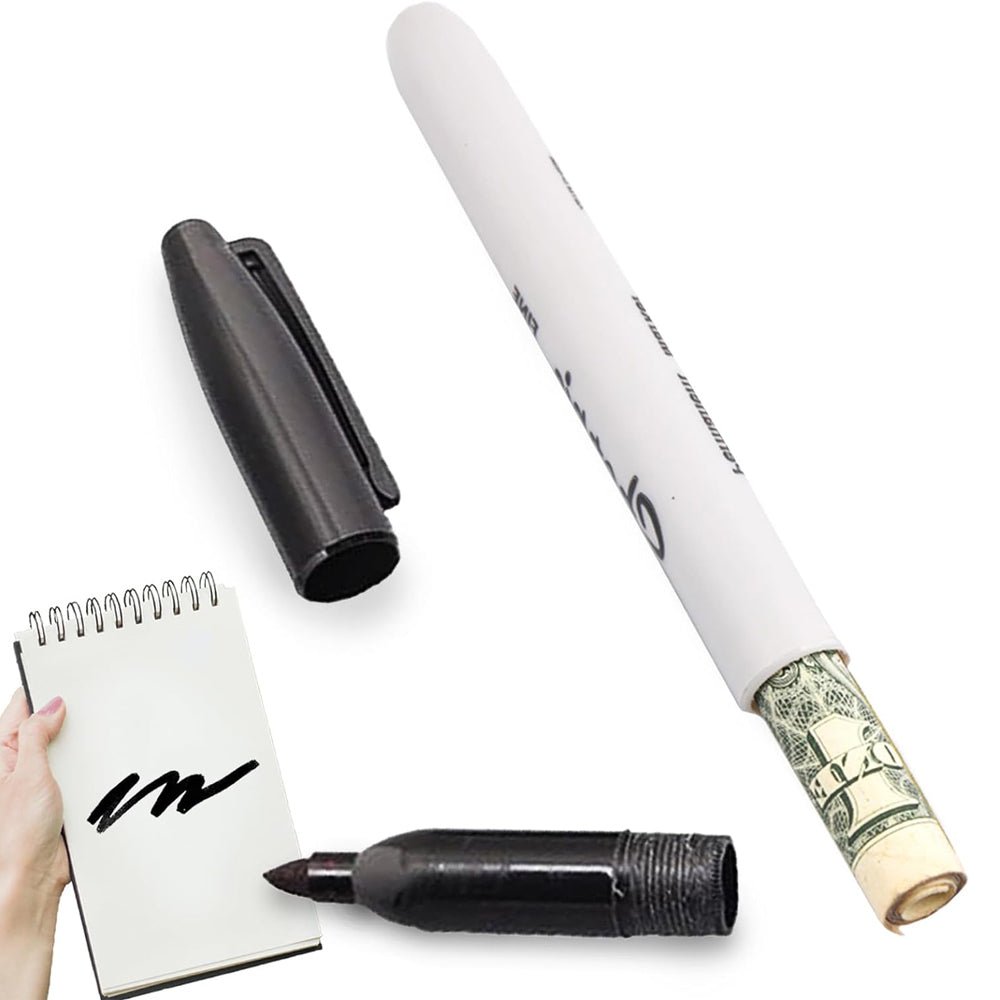 Permanent marker diversion safe for hiding small valuables