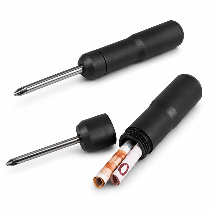 screwdriver diversion safe with hidden compartment