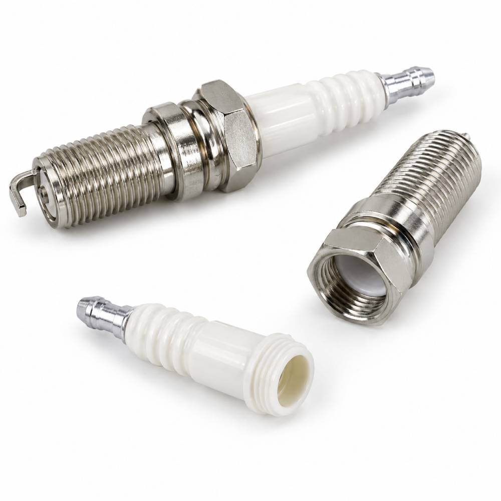 spark plug diversion safe with hidden compartment