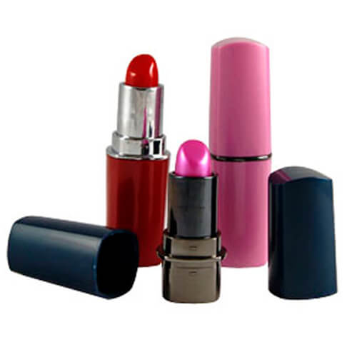 Lipstick diversion safe with hidden stash compartment