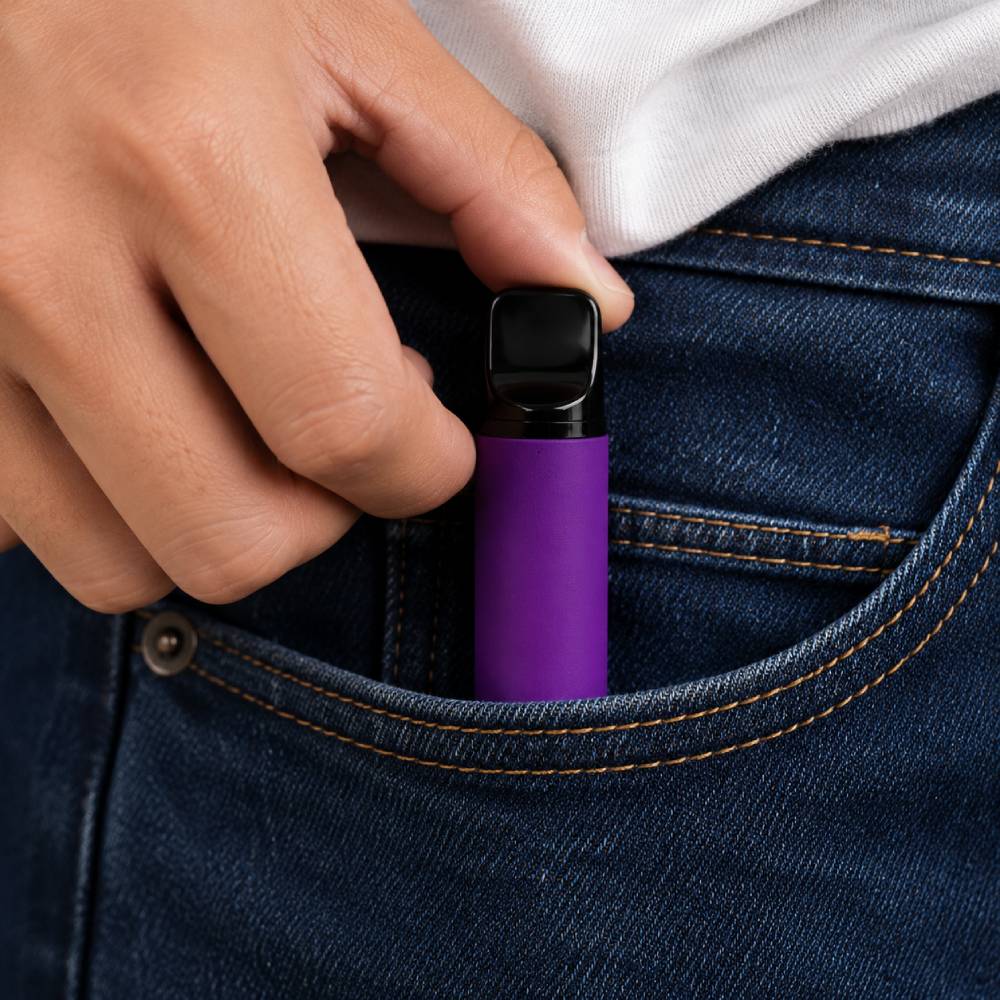 vape-shaped container diversion safe side view
