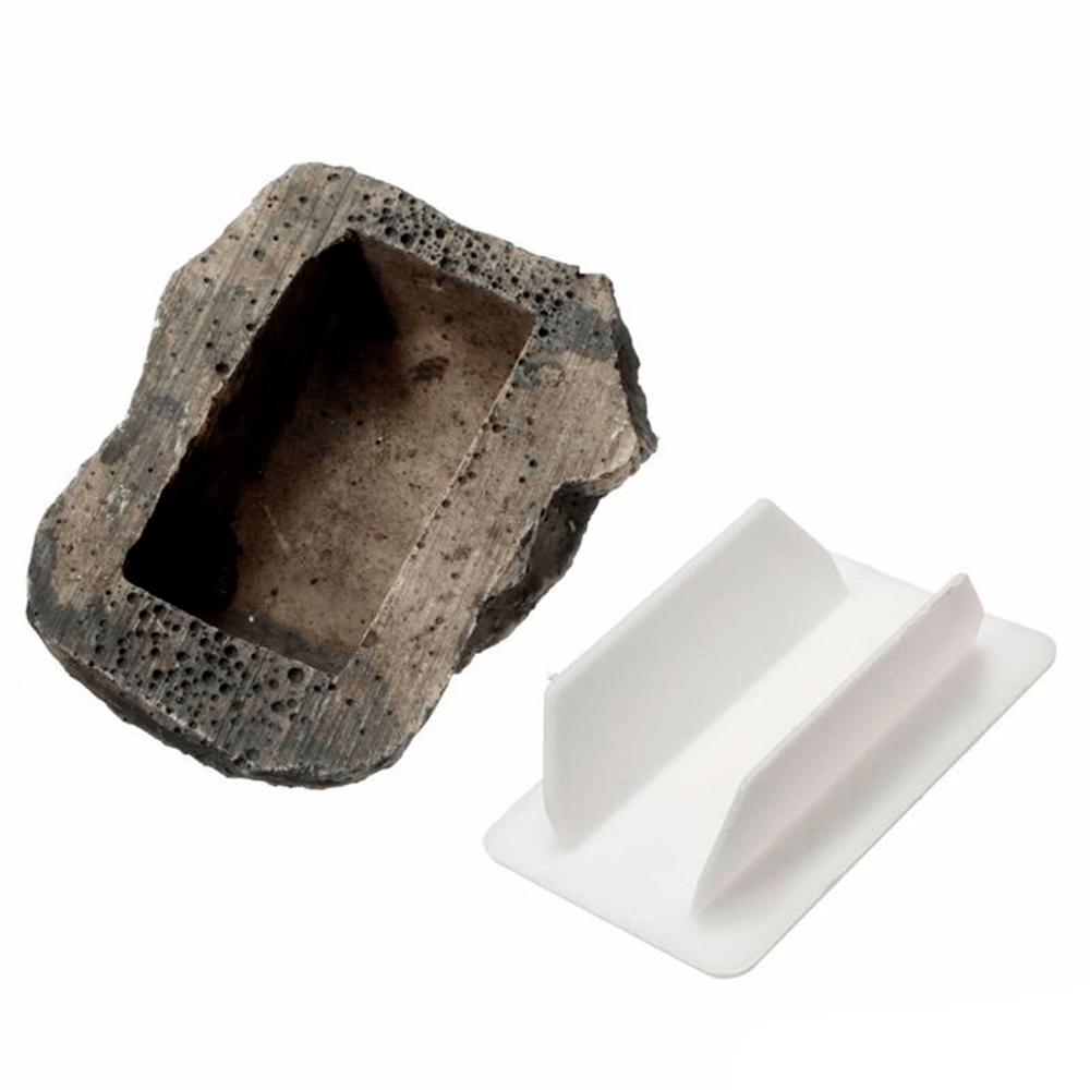 Rock secret stash discreet outdoor design