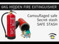 6 KG FIRE EXTINGUISHER